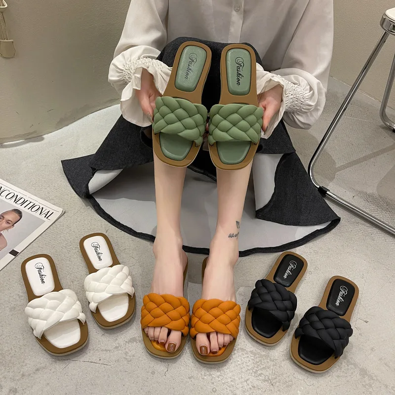 

Fashion Women Sandals Flip Flops Shoes Sandals Women 2022 Outdoor Shoes for Women Casual Summer Women Sandals PVC Women Shoes