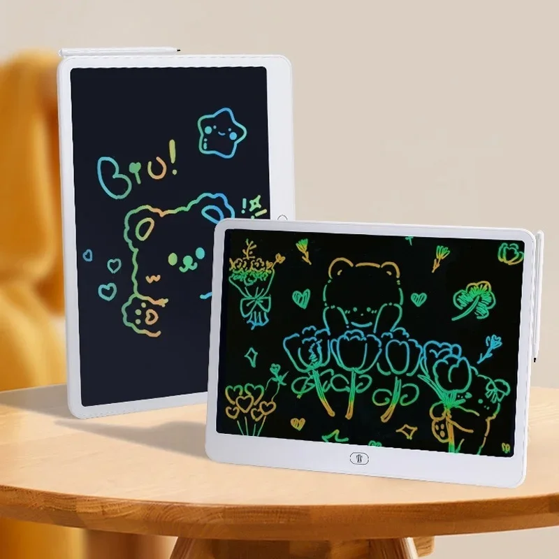 11/13/16 pollici LCD grande schermo tavolo da disegno tavoletta da scrittura cifre lavagna magica strumento di pittura giocattoli per bambini gioco del cervello regalo per bambini - immagine 2