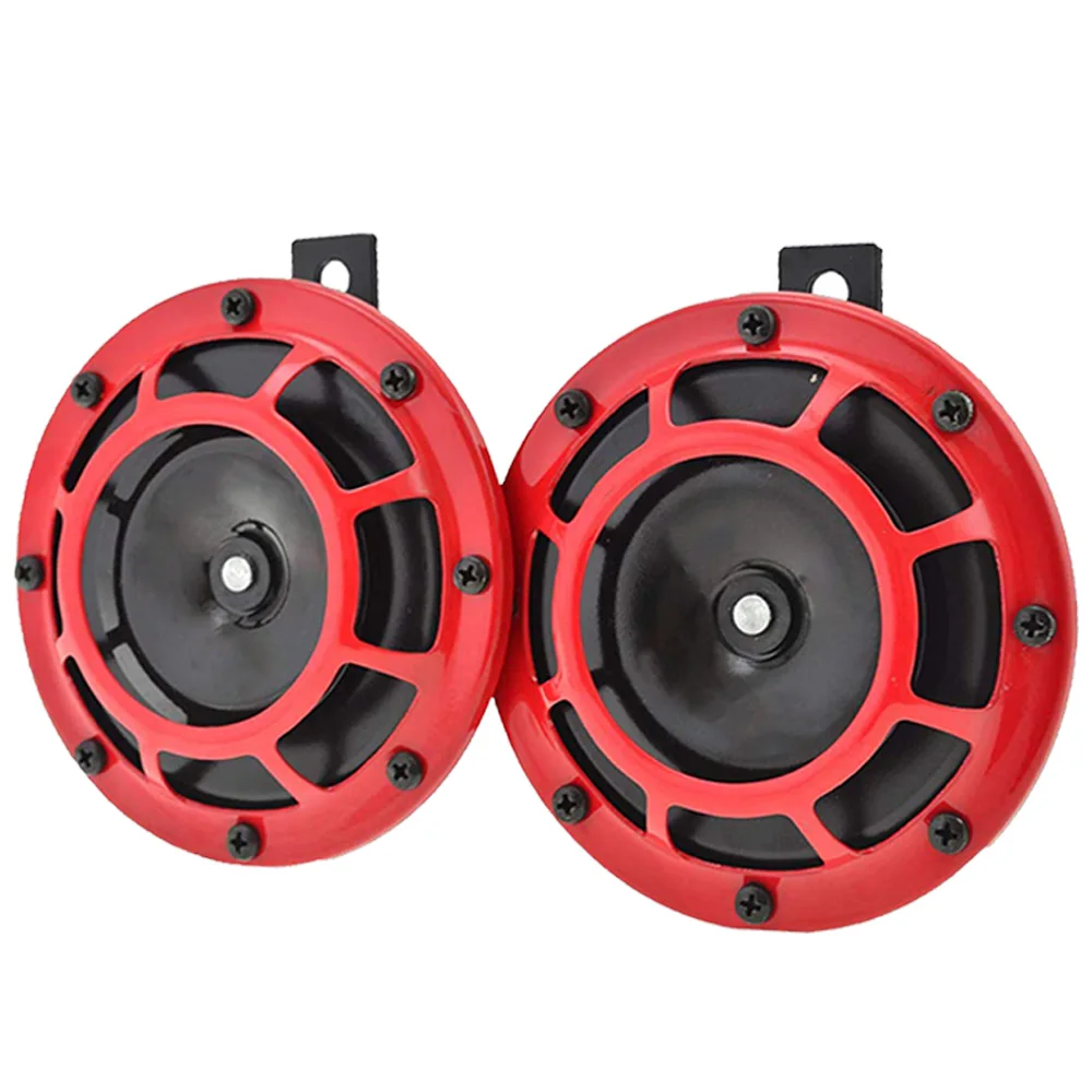 오토바이 및 자동차 335HZ/400HZ에 대 한 2pcs 12v 115DB Hella 슈퍼 시끄러운 소형 전기 폭발 톤 자동차 공기 경적 키트