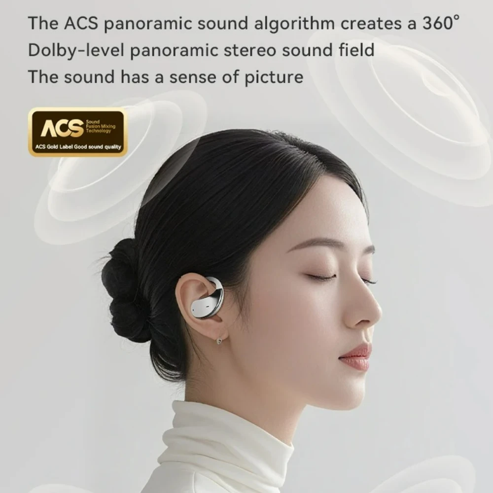 Wireless Earbuds with AI Translator 144 Languages Bluetooth Headphones Touch Screen Control Noise Reduction for Business