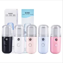 

Portable 30ml Mini Air Humidifier Facial Moisturizing Device Air Humidifi Diffus Atomizer Air Ionizer Humidifi Essenti Oil Mist