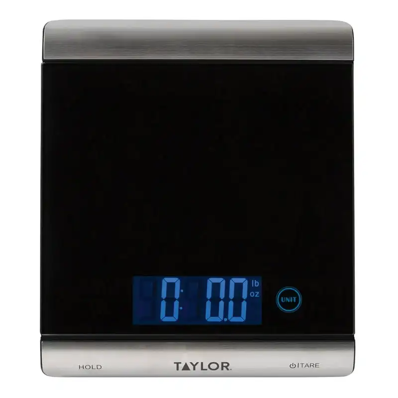 

33 Pound Digital Kitchen Scale and Food Scale with Hold and Tare Functions in Black and Stainless Steel Digital kitchen scale к