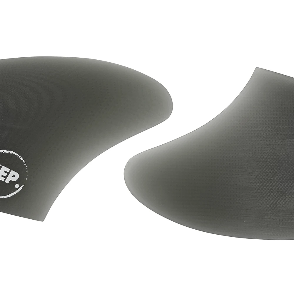 UPSURF FUTURE Keel Twin Fins Set Fiberglass Surfboard Twin Fin For Shortboard,Fish Board Fins Single Tab Keel(2 Fin)