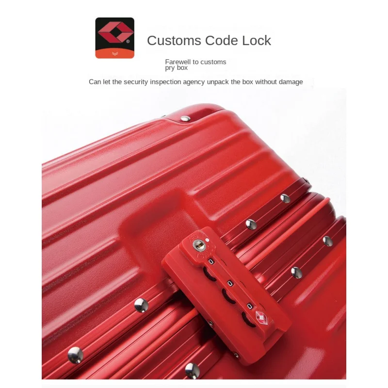 20-34 inch thick aluminum frame universal wheels with large capacity for international travel and durable luggage for shipping
