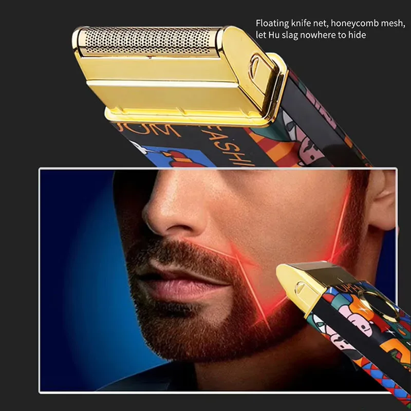 Kemei Mini Portable Electric Shaver electric shaver beard trimmer for Men Beard Hair Shaving
