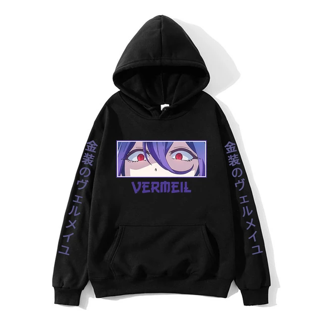 Vermeil Waifu Senpai Hoodie Hentai Japanese Streetwear Anime Man/Women  Pullover Hoodies Streetwear Harajuku Male Top Sweatshirts