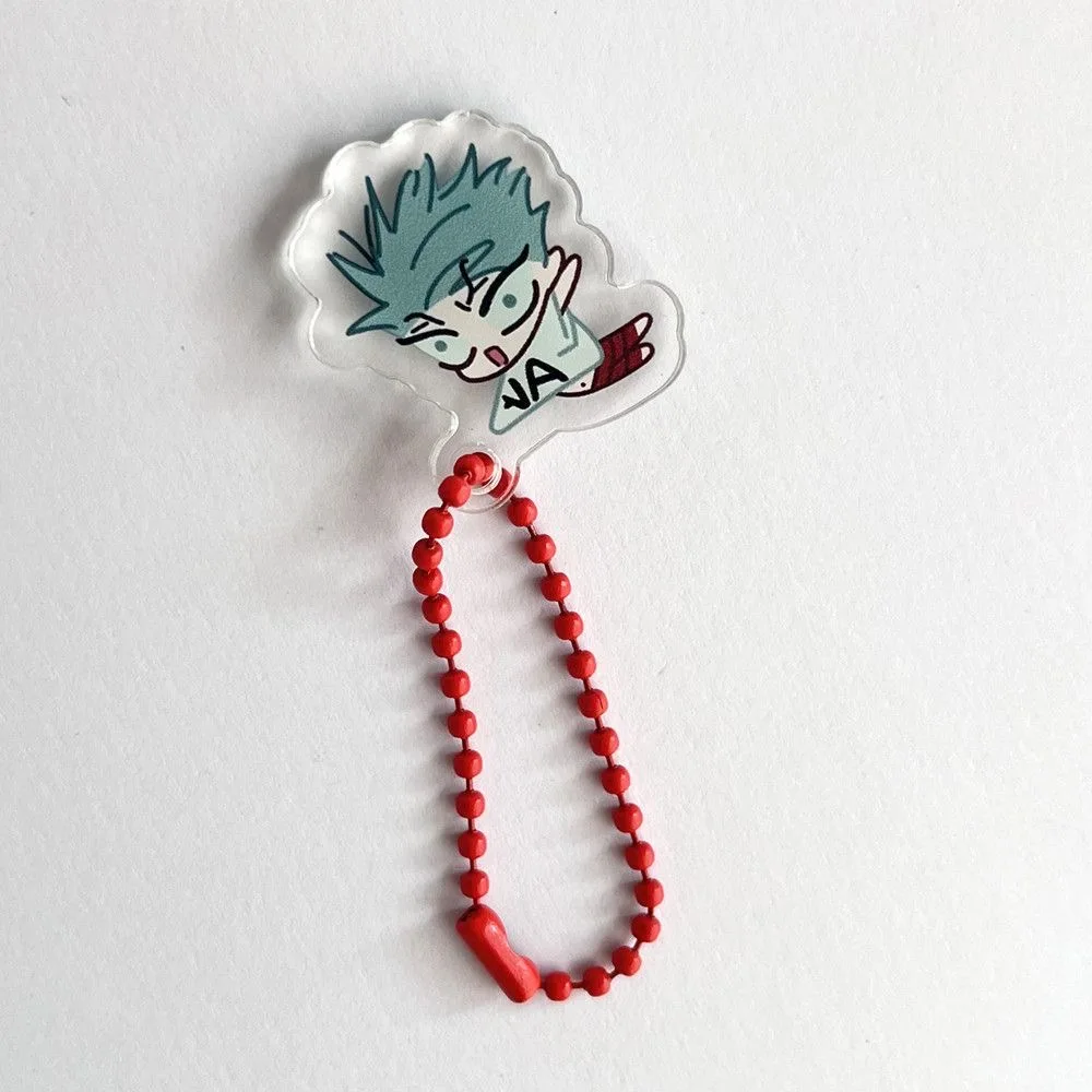 Anime Keychain Alien Stage Ivan Till Cosplay Acrylic Kawaii For Backpack Pendant