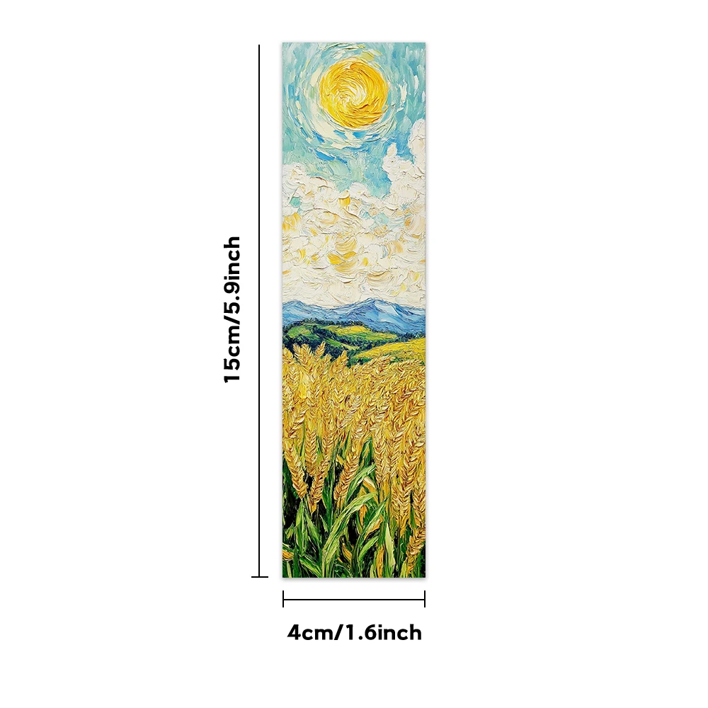 Van Gogh Oil Painting Series - Set of 32 Artistic Bookmarks for Teachers, Readers, and Art Enthusiasts