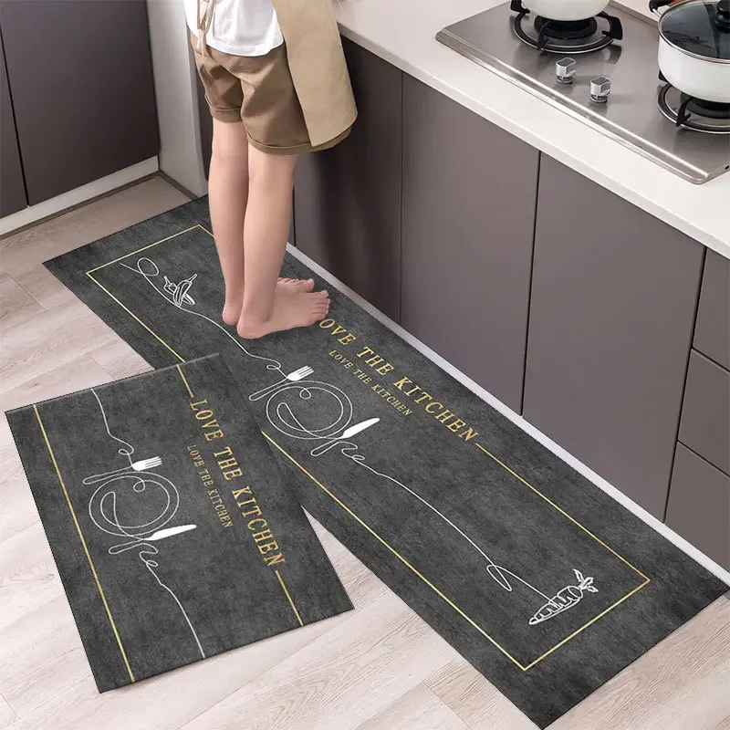 thumbnail image 1 of Alfombra de cocina de estilo nacional bohemio americano, alfombra lavable para entrada de casa, alfombra para dormitorio, alfombra para sala de estar, 1 of 5