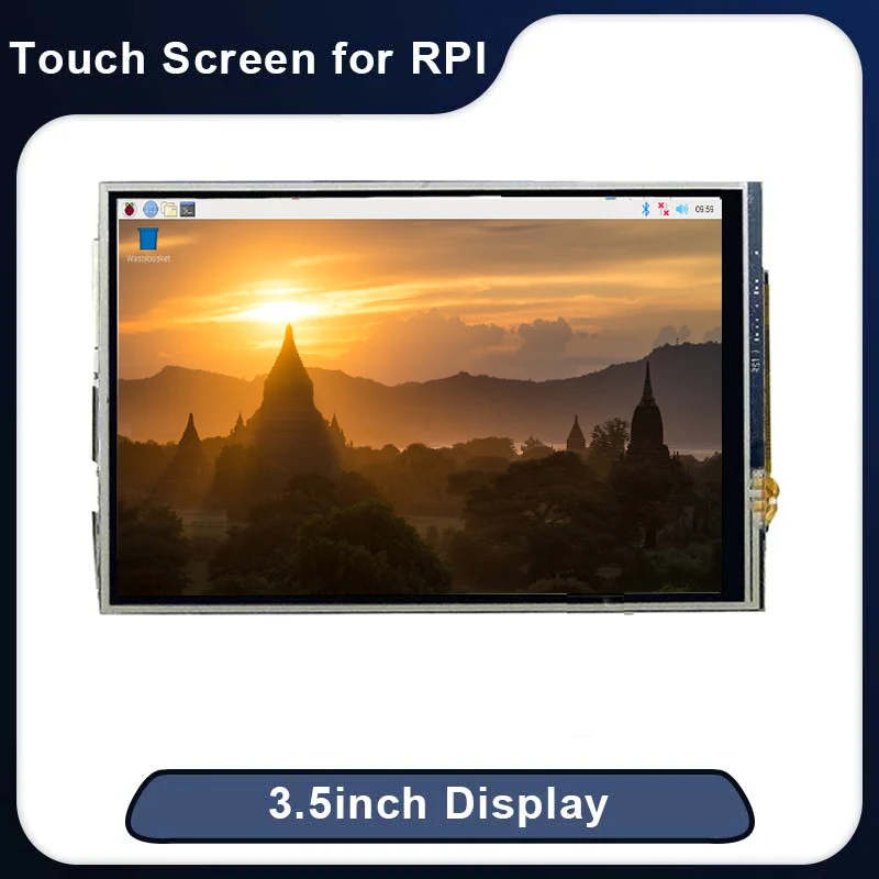 3.5 Pollici Raspberry Pi 4 Display 125Mhz Spi Lcd Opzionale 480*320 Touch Screen Touch Pen Per Raspbian Ubuntu Kali Retropie
