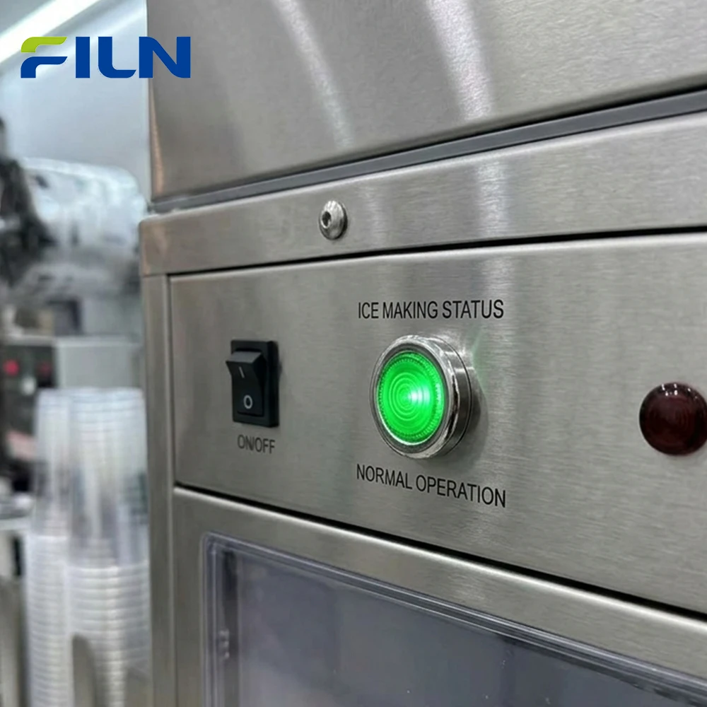 FILN 3PCS 10mm LED 표시등 IP67 방수 경고 램프 12-24V/110-220V 스마트 벽 팬 제어판 가전 제품용