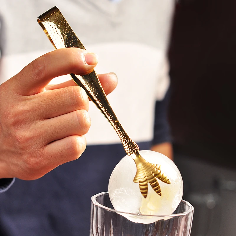 Ice Tongs For Large Ice Cubes Admiral Craft TBL-7 Ice Tongs