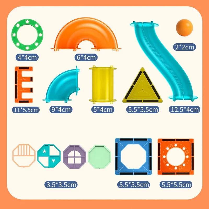 200pcs Colored Window Magnetic Building Blocks Medium Size Magnet Designer Construction Set Educational Toys for Children Gifts