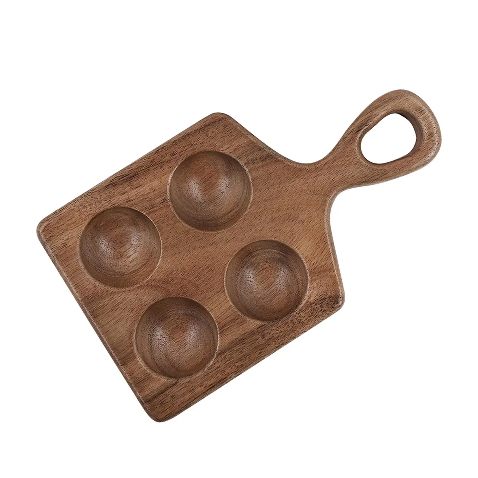 Wood Egg Holder Sushi Desserts Wooden Portable Stackable Egg Organizer Rack for Cabinet Fridge Tabletop Pantry Refrigerator 5