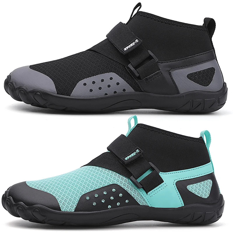 Scarpe Da Acqua Da Nuoto Unisex High Top Barefoot Beach Aqua Shoes Sport All'Aria Aperta Escursionismo Wading Sneakers Fitness Diving Surf Sandals