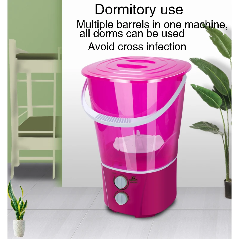 

Small Portable Energy-Saving Washing Machine Easy Classification For LazyPeople Small Socks Artifact Mini Bucket Washing Machine