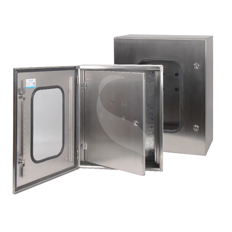 

New 316 stainless steel junction boxes
