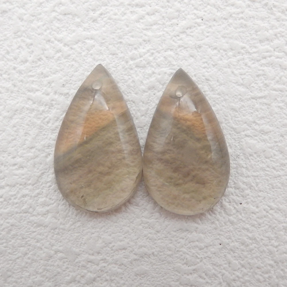 

Natural Fluorite Water Drop Earrings for Women, Gemstone Earrings Beads for Jewelry Making