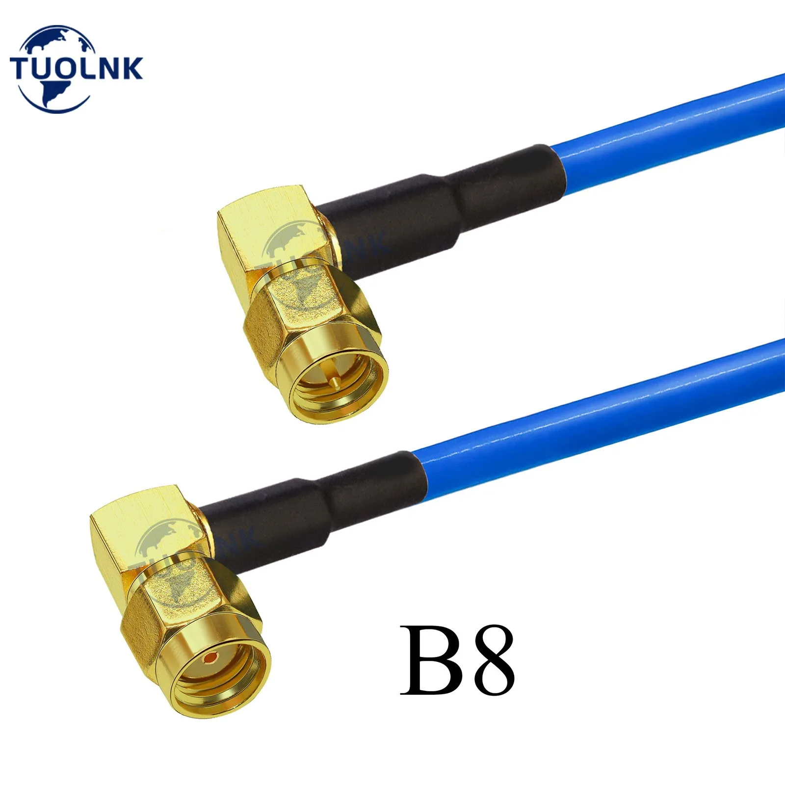 10pcs RF Connector RP-SMA Male Female Pin Solder Semi-Rigid RG402 0.141" Cable E