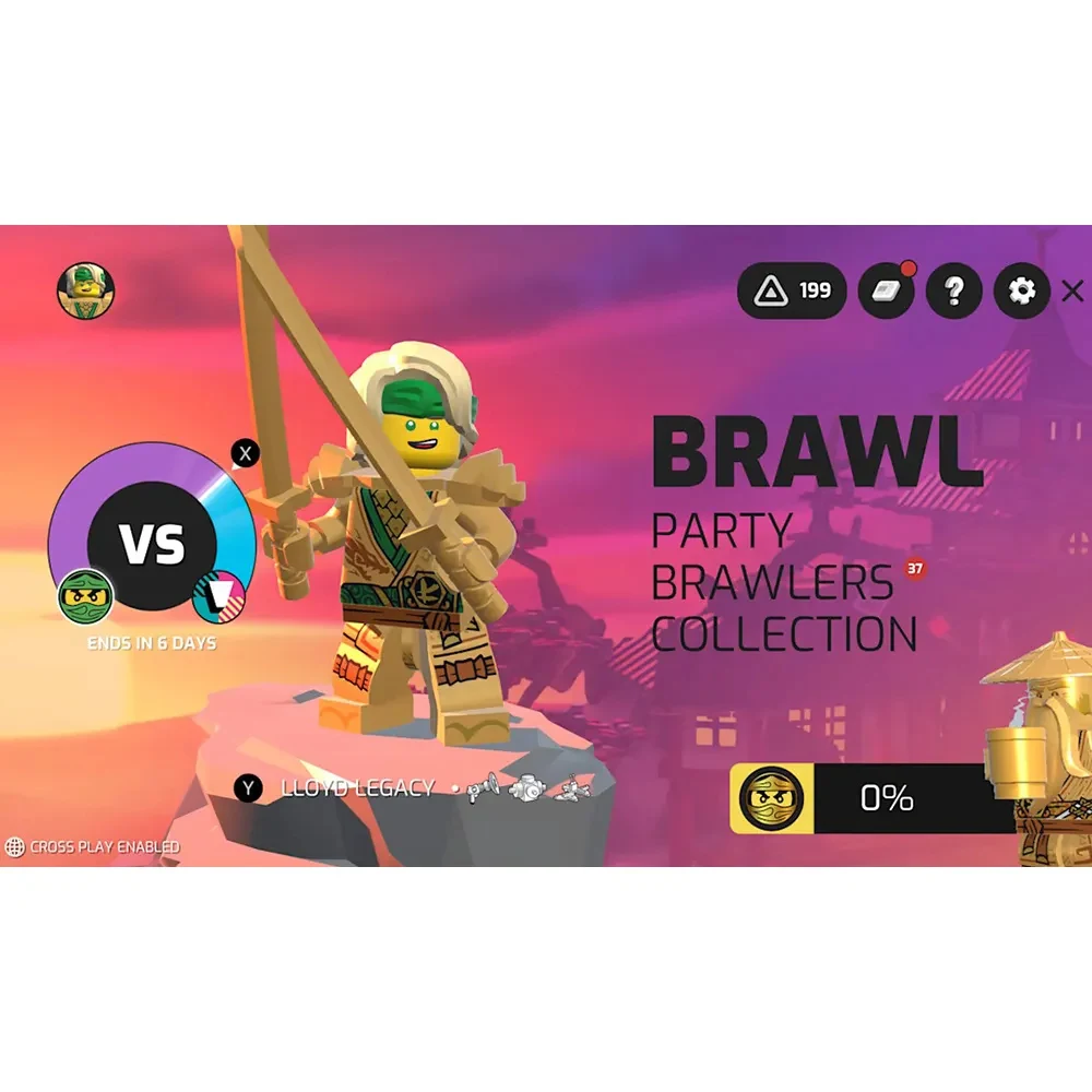 Jogo Lego Brawls Nintendo Switch Midia Fisica