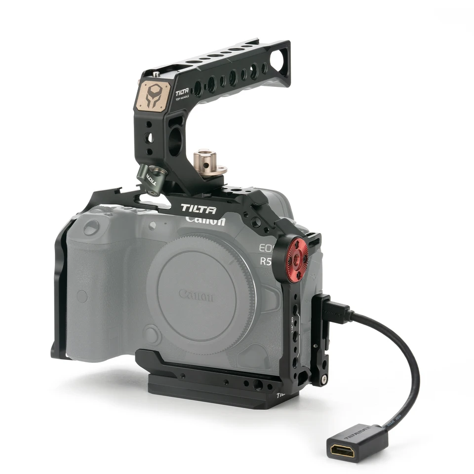 Jaula Tilta Para Canon R6 Mark II - Rieles OTAN Y Zapata Fría