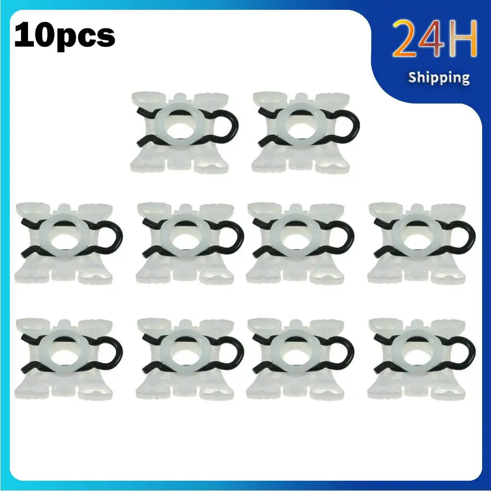 10pcs Car Door Window Lifter Clips Rail Sliding Replacements For Bmw E36 Z3 Z4 5 7 Car Front