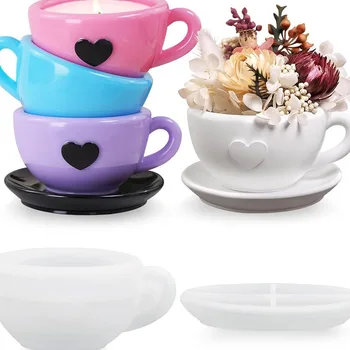 Love Coffee Cup Mold Set 1