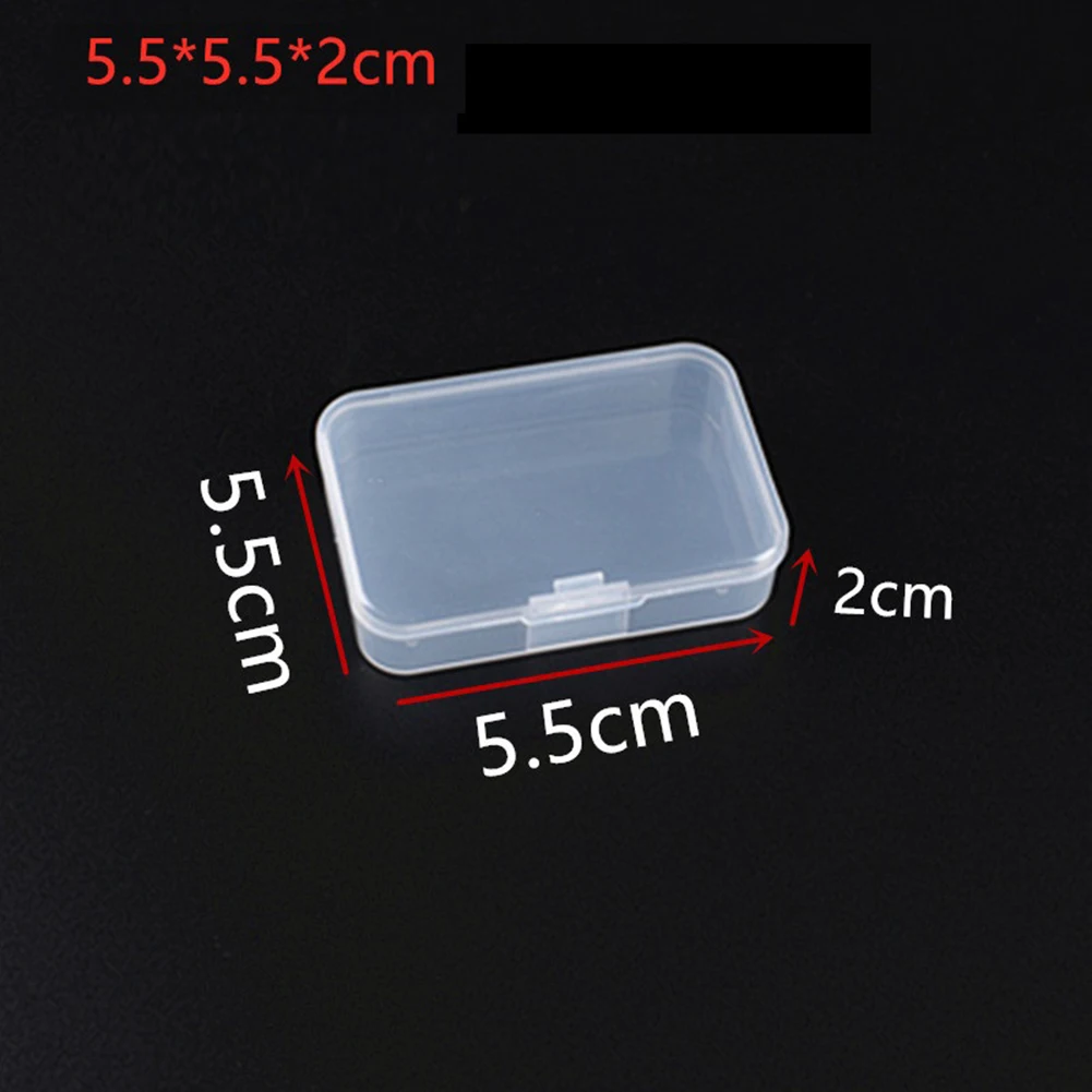 

Container Plastic Box Transparent Accessory Component Box Jewelry Bead Organizer Organizer Screw Holder Portable