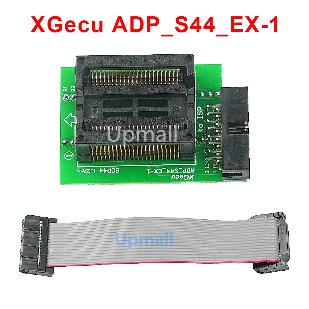 XGecu ADP_S44_EX-1/SOP44 For PSOP44/SOP44/SOIC44 ICs 1.27mm Special Adapter Adaptor Only Use On T48 (TL866-3G) Programmer