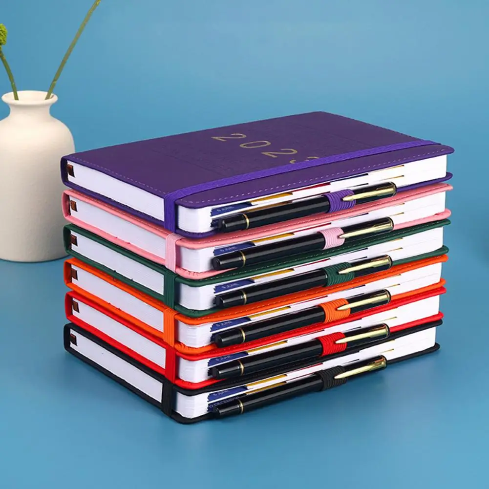 

Journal Calendar Bookmark Rope Daily Notebook Stationery Efficiency Manual Useful 365 Days A5 Pocket Planner Notepad