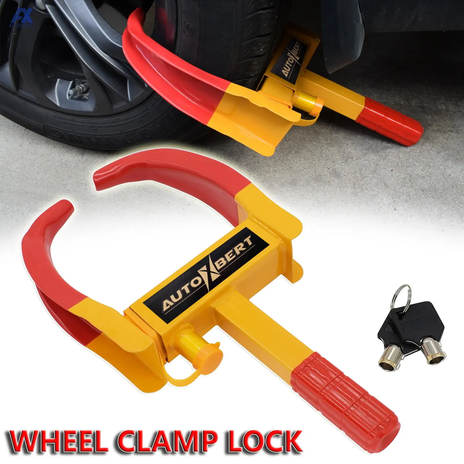 Car Wheel Lock Clamp Boot Tire Claw Trailer Truck RV Carts Trailers