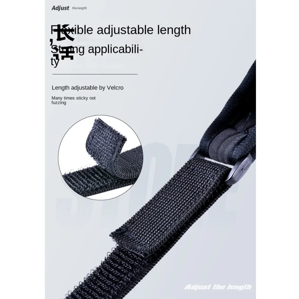 Portable Adjustable Fishing Rod Shoulder Belt Fishing Rod Storage Bag Fishing Rod Belt Protector Reel Fishing Accessories