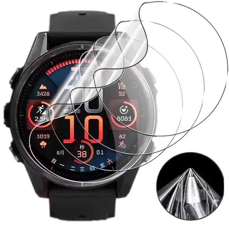 Premium Screen Protector for Garmin Fenix Series - Ultra-Clear Solar Film