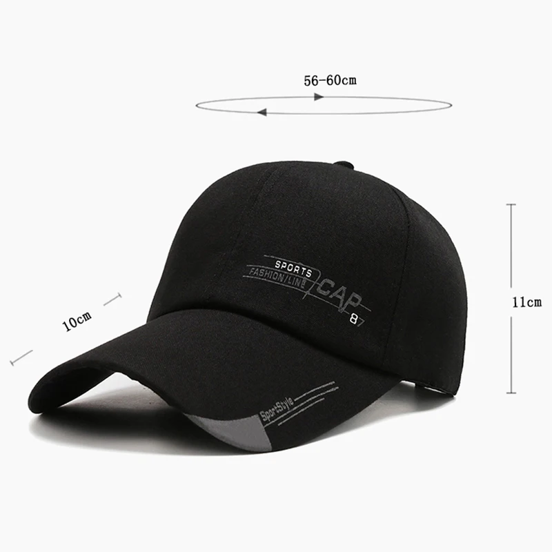 Men Structured Baseball Cap Solid Cotton Snapback Spring Autumn Women Label Stick Sunhat Outdoor Hip Hop Baseball Hat Casquette baseball caps sports sun hats