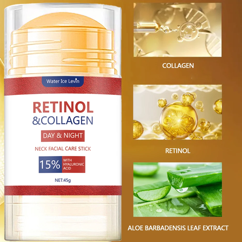 Retinol Firming Cream Stick Collagen Smoothing Wrinkle Cream Moisturizing, whitening and brightening skin products 4