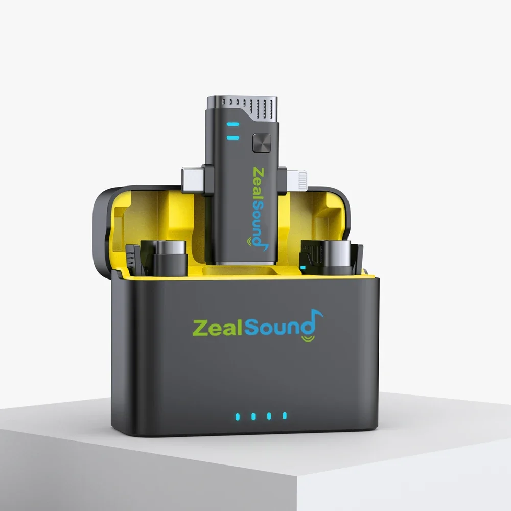 

Беспроводной петличный микрофон Zealsound для iPhone, iPad, Android