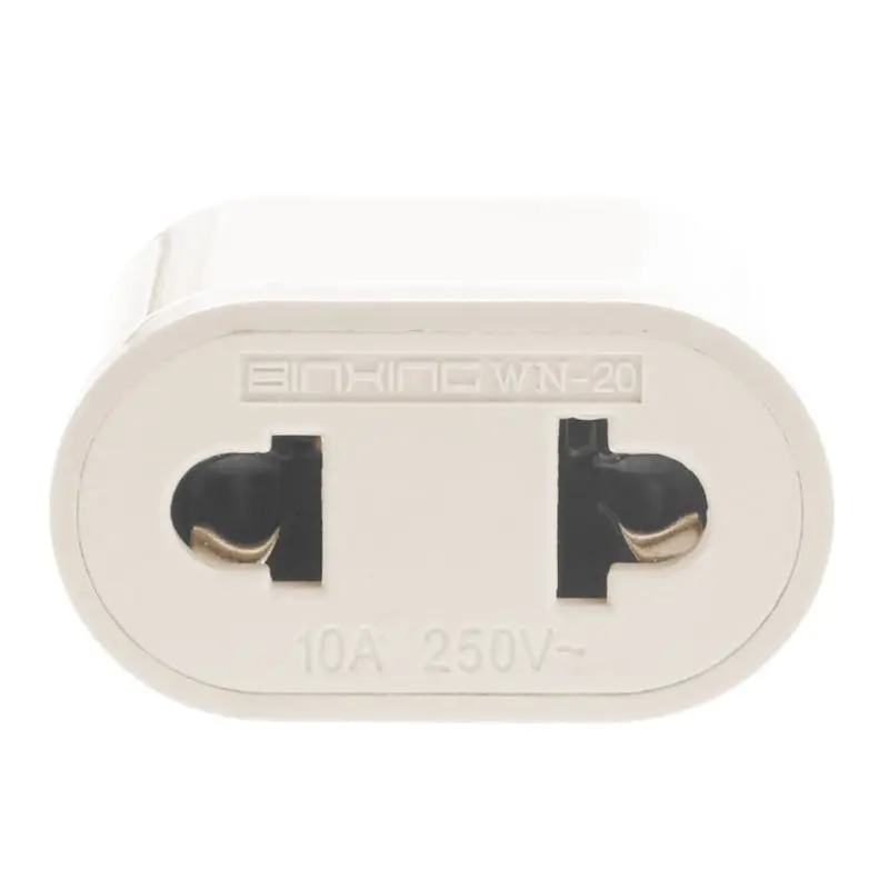 US American Travel Adapter 2 pin European EU To US Plug Power Adapter Converter Electrical Socket Converter Charging plug adapter ac adapter