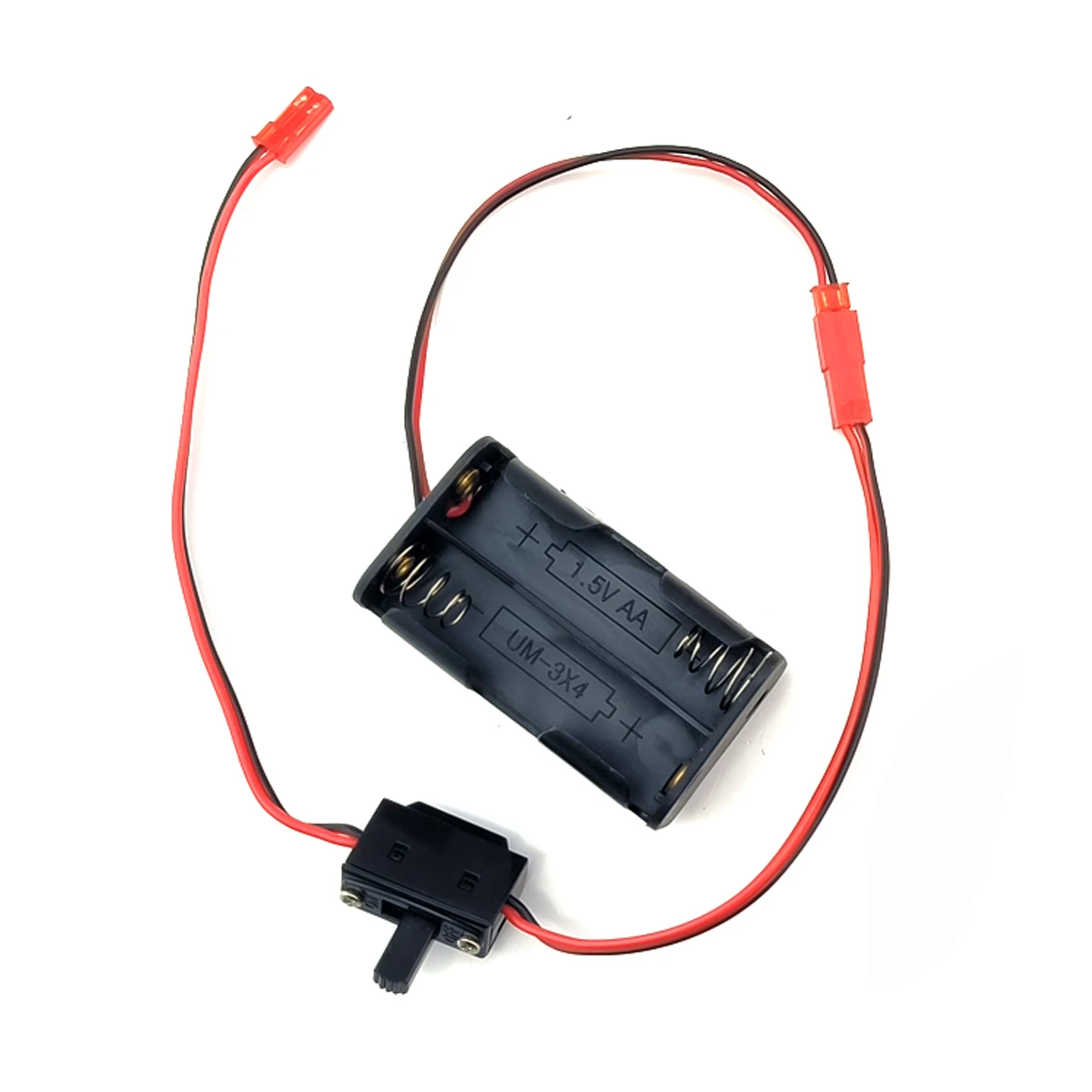 Coches Rc Nitro Interruptor Receptor Para Coches RC - Compatible Con HSP 1/10 1/8, Conector JST, On/Off - Reemplazo Ideal Servo Mg995