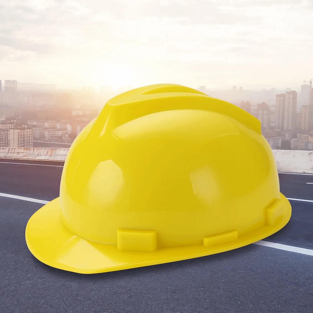 Heavy Duty Hard Hat‌ Protective Cushioned Safety Helmet Adjustable Shock Absorbing Construction Site Sun Visor Safety Equipment - 2