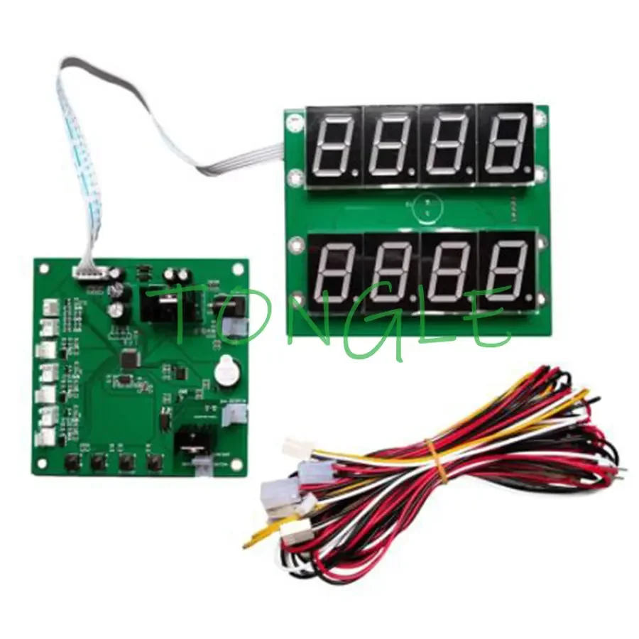 Dc + 12V Sensore Di Funzionamento A Moneta Scheda Di Controllo Del Segnale Cambiamonete Banconota A Moneta Pcb Jy-1412 Timer Board Distributore Di Lav