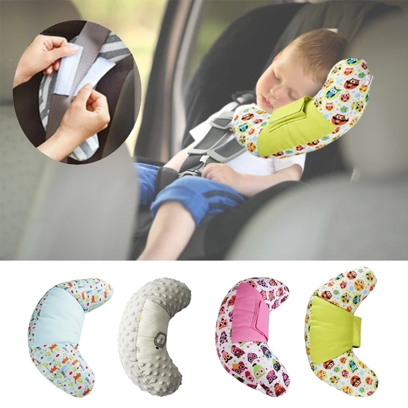 Car Seat Travel Pillow Neck Support Cushion Pad For Kids, Universal Sa