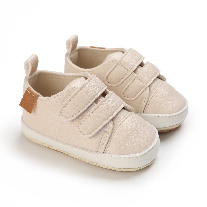 New Spring And Autumn Baby Non-slip Toddler Shoes Baby Heart Pattern Comfortable Solid Color Flat Sports Shoes baby shoes