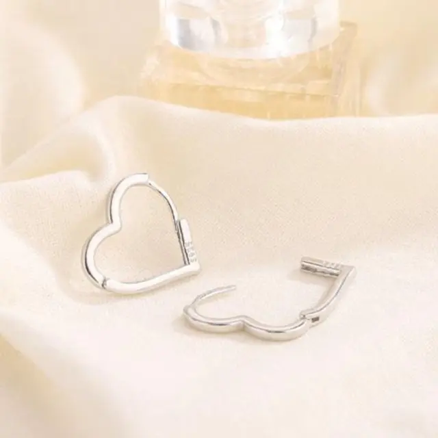 Boucles d'oreilles Coeur AÉLYS en Argent 925/1000 - AE-B60175
