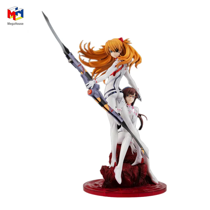 

In Stock Megahouse Precious G.e.m Eva Soryu Asuka Langrey Original Genuine Anime Figure Model Action Toy Figures Collection Doll