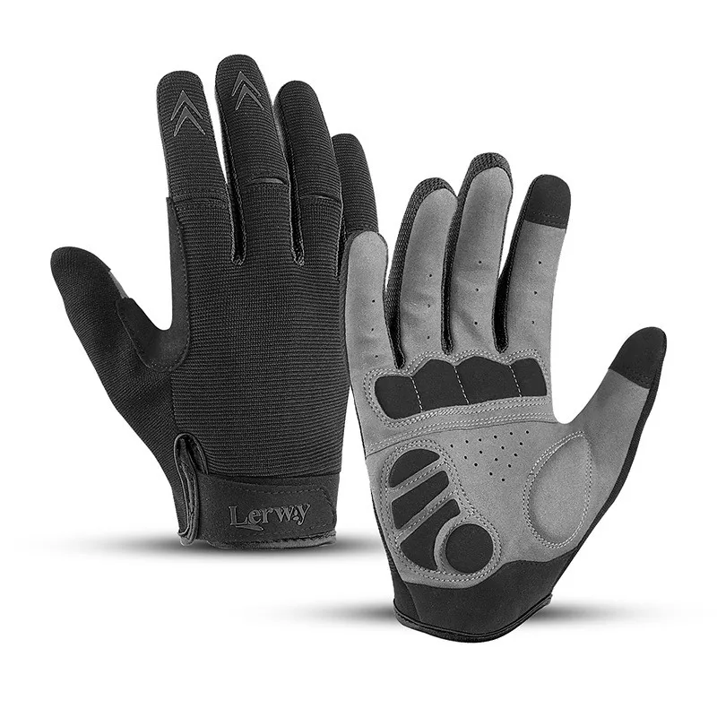 

Cycling Gloves Full Finger Summer Breathable Breathable Motorcycle Bike Gloves For Men Racing Outdoor Mittens MTB Bicycle Gloves