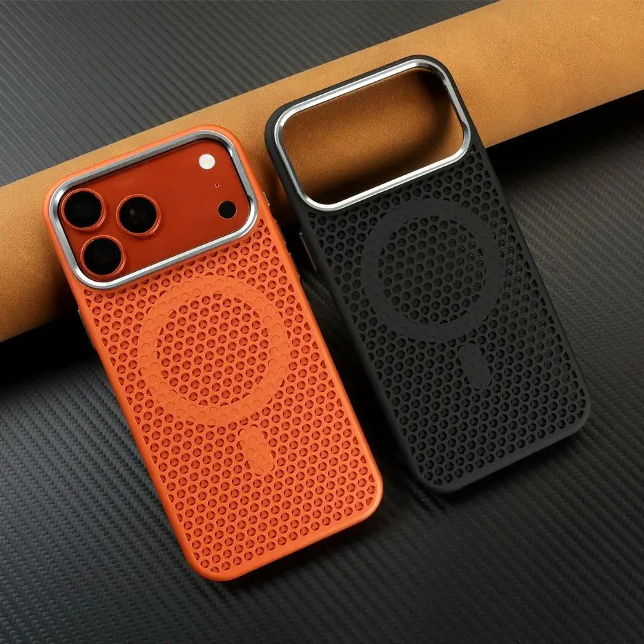 Heat Dissipation Mesh Cooling Breathable Armor Case Cover