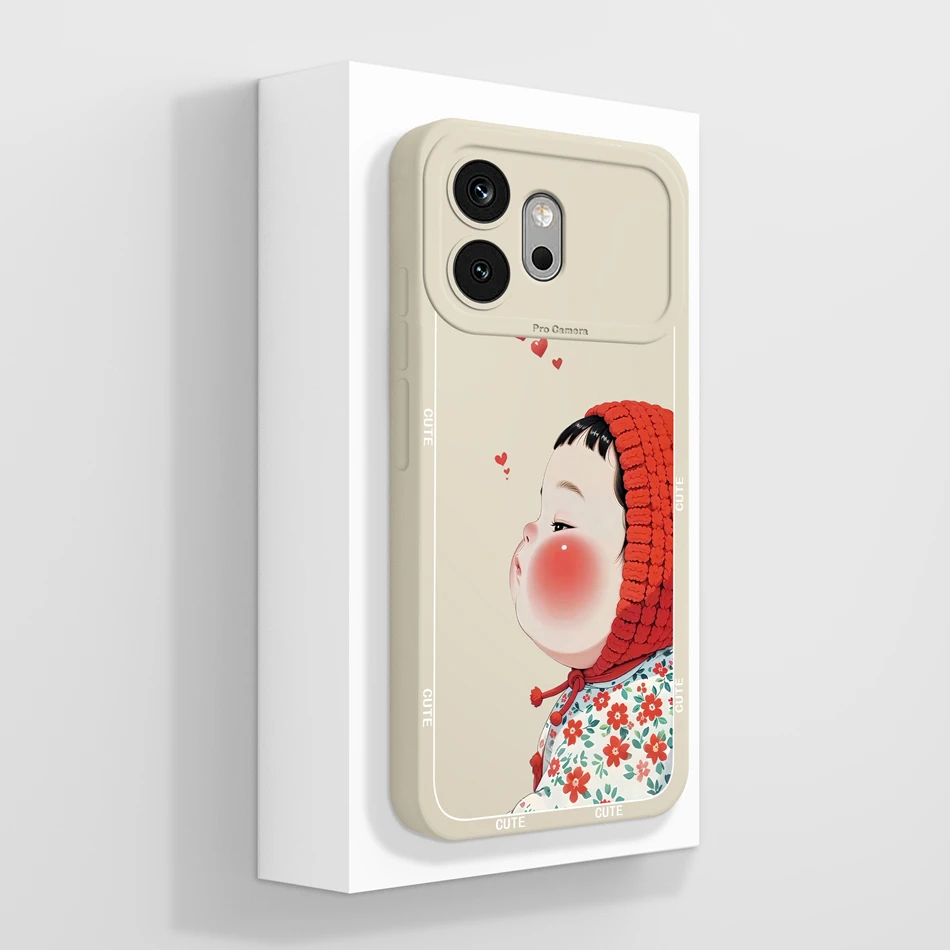 Candy Painted Soft Liquid Silicone Lightweight Phone Case with Lens Protection