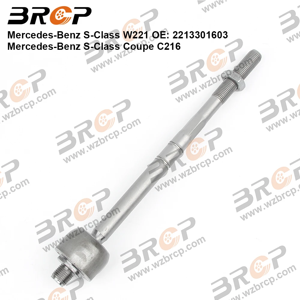 

BRCP One Piece Front Axle Inner Steering Tie Rod Ends For Mercedes Benz S Class W221 Coupe C216 2213301603 A2213301603