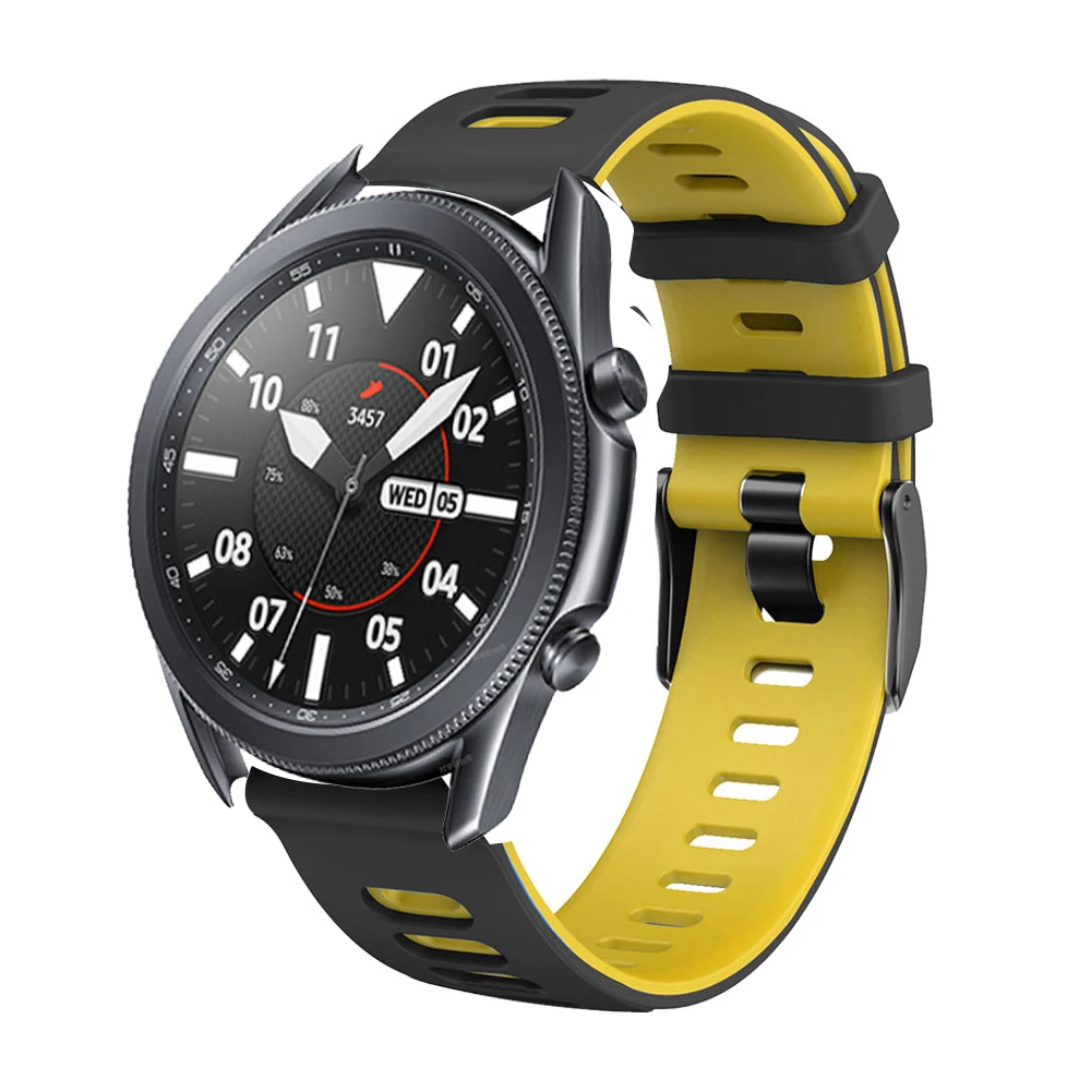 Cinturino Per Orologio Da 20Mm/22Mm Per Samsung Galaxy Watch 3 45Mm/42Mm/Active-2 Gear S3 Frontier Bracciale In Silicone Huawei Gt/2/2E Strap 46 Mm