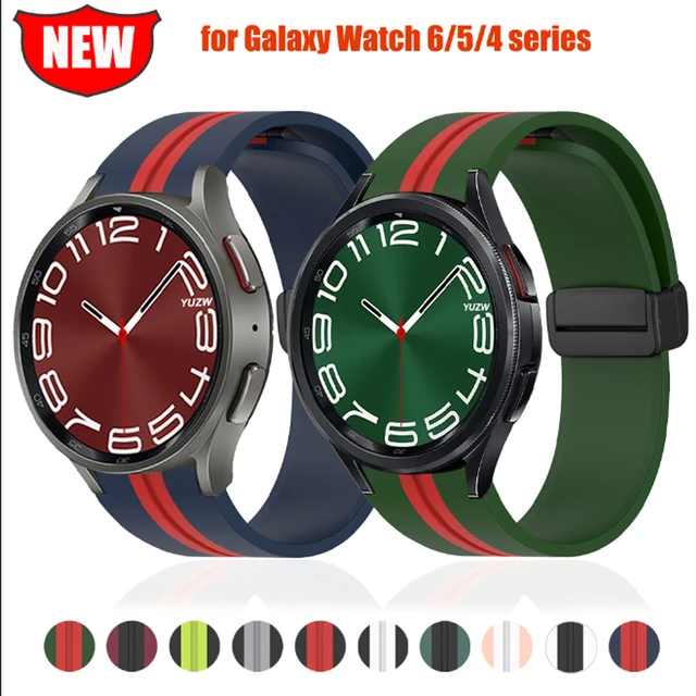 Silicone Strap for Samsung Galaxy Watch 6 classic 43mm 47mm Watch6